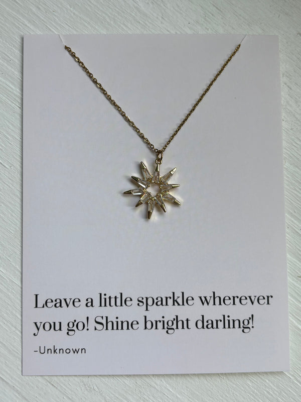 North Star-  Charm Necklace