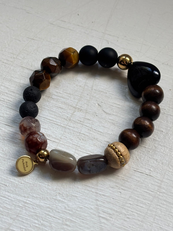 Lost Love - 7 inch- Stretch Bracelet- Heartfelt Collection