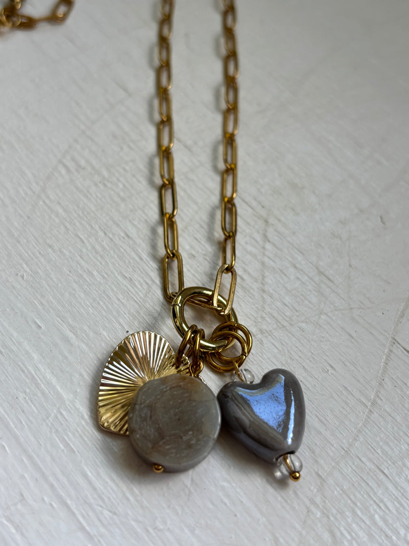 From the Heart  - Fancy Necklace- Heartfelt Collection