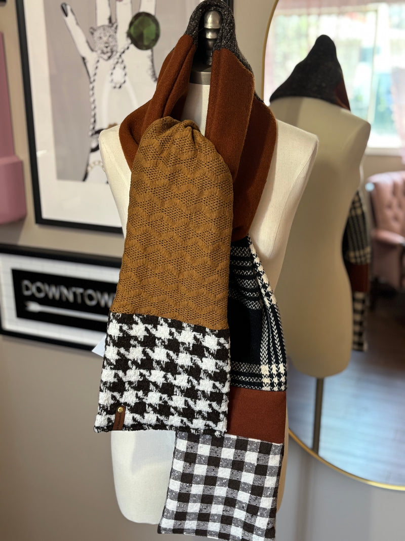 Autumn - Patchwork Long Scarf