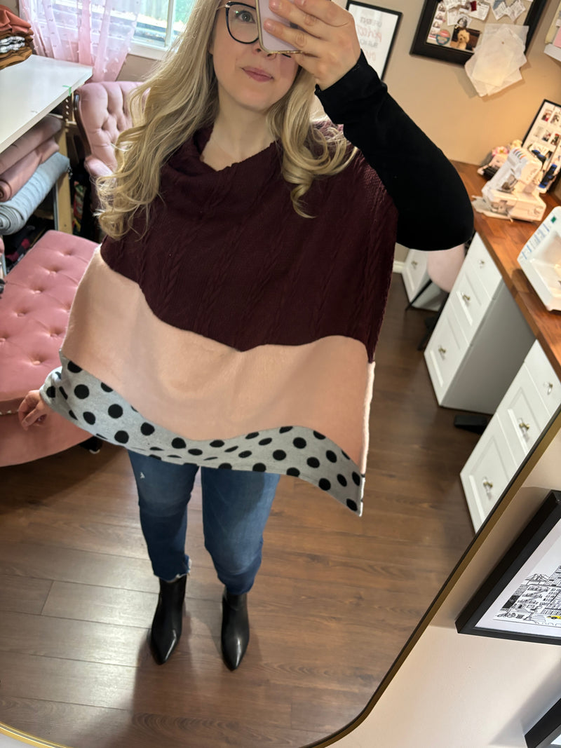 Dotty - Mix Match Poncho