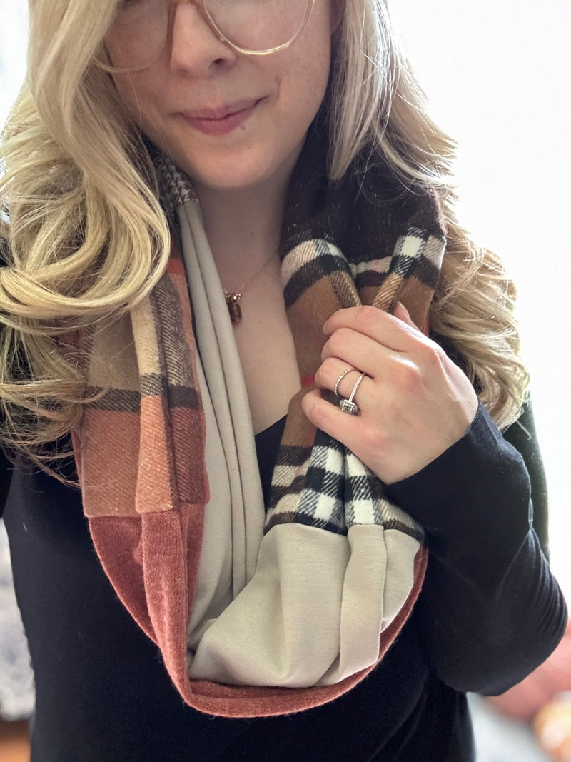 Pumpkin Spice- Mix Match Infinity Scarf