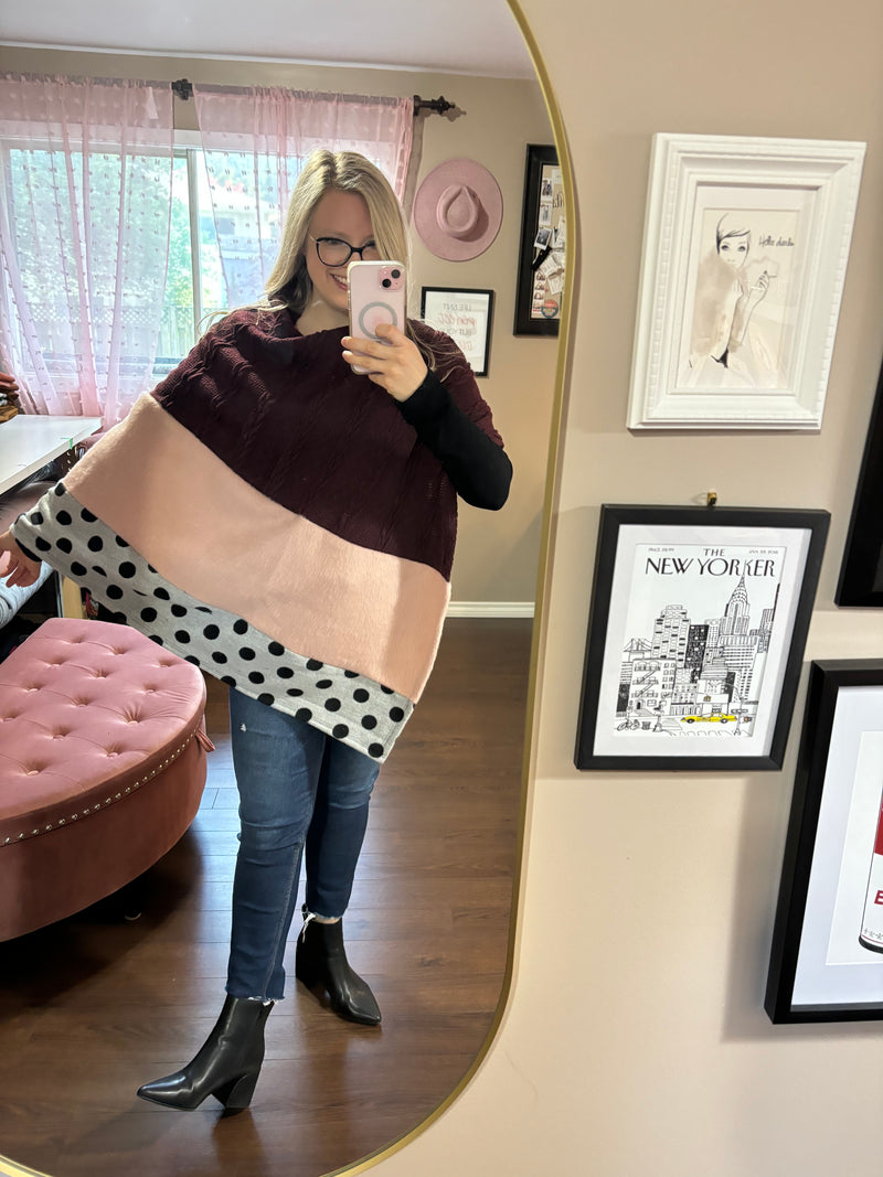 Dotty - Mix Match Poncho