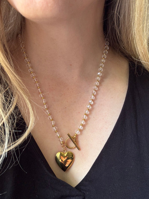 Sooo in Love - Fancy Necklace - Heartfelt Collection