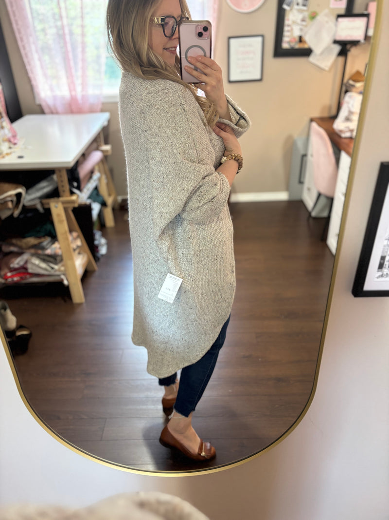 Frost- LONG Picnic Cardigan