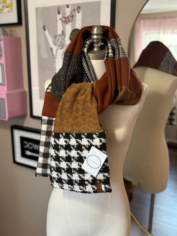 Autumn - Patchwork Long Scarf