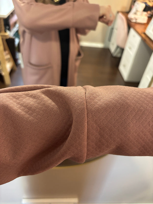 Blush - DUSTER Cardigan