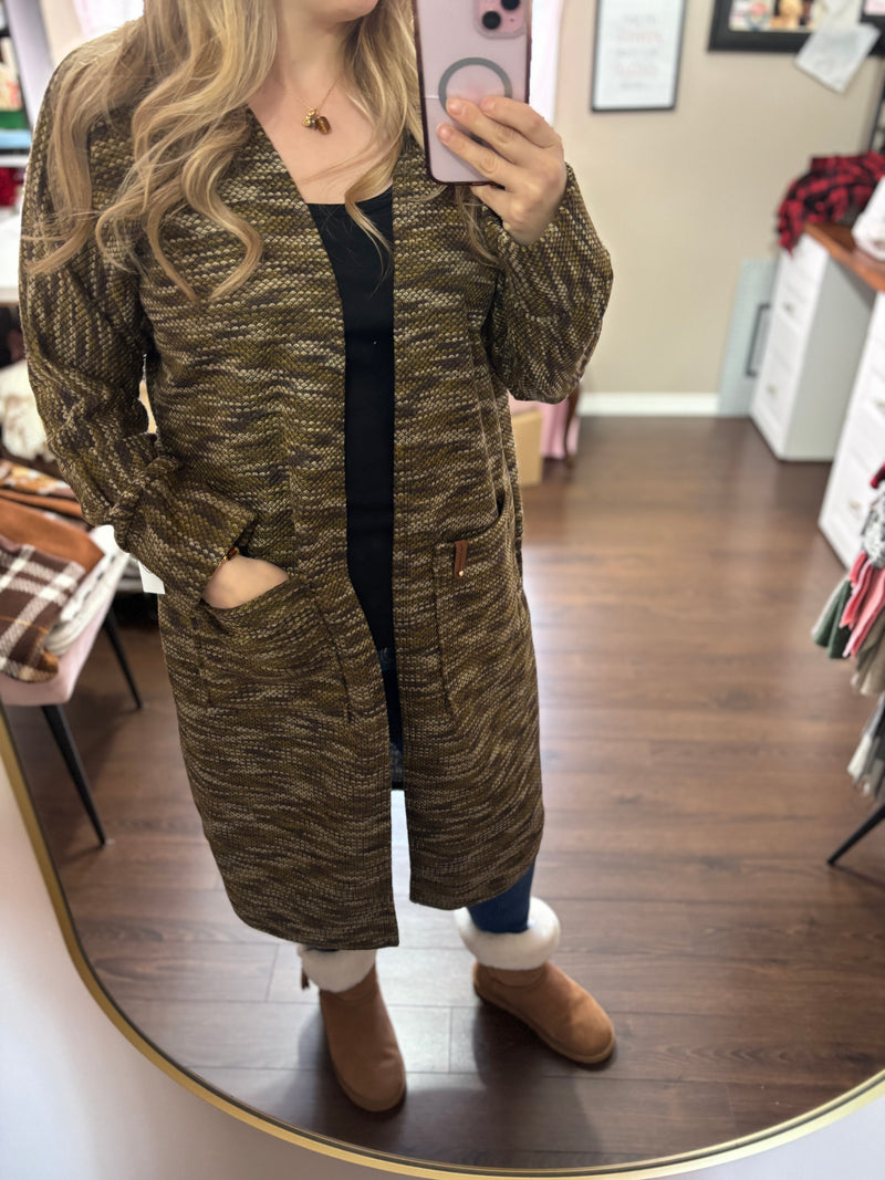 Forest - DUSTER Cardigan