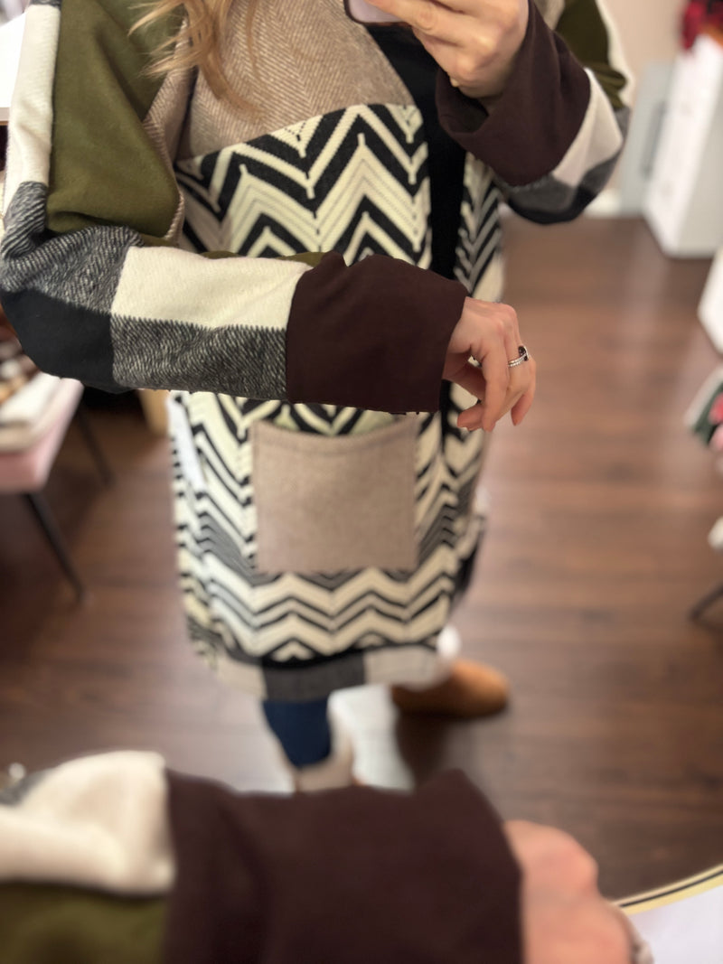 Dazed - Patchwork Cardigan
