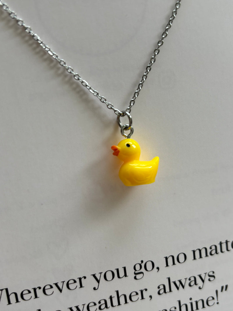 Ducky -  Charm Necklace