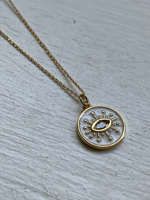 Luxe Evil Eye  - Necklace
