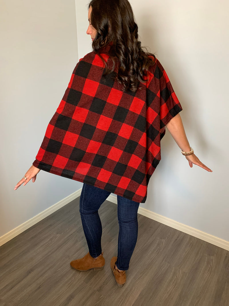 Buffalo Plaid - Park Ave Poncho