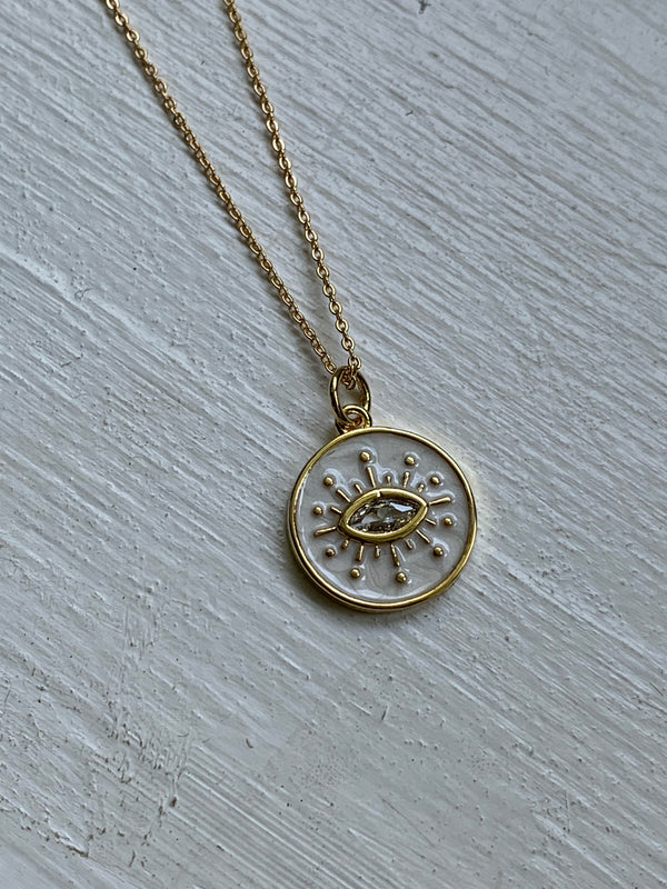 Luxe Evil Eye  - Necklace